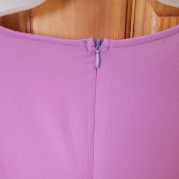 Women's Tie Front Ruffle Accent Dress Size  Large - Picture 3 of 3